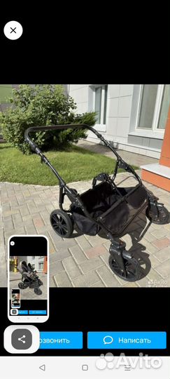 Коляска для двойни