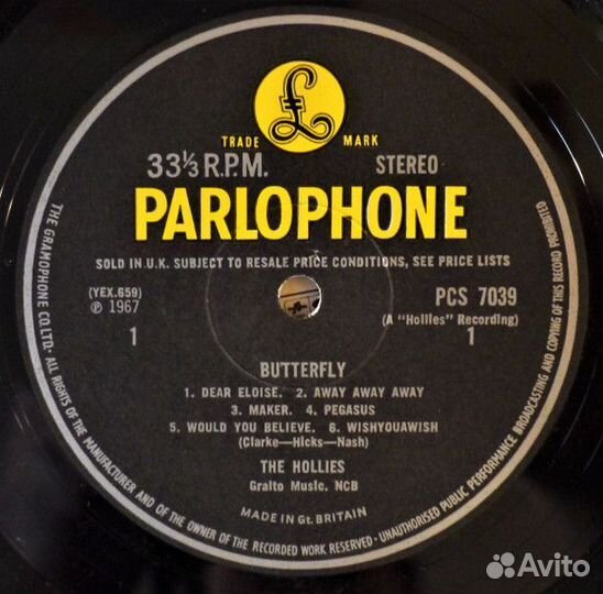 Hollies+Kinks-Golden LP UK NM