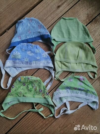 Чепчики шапочки