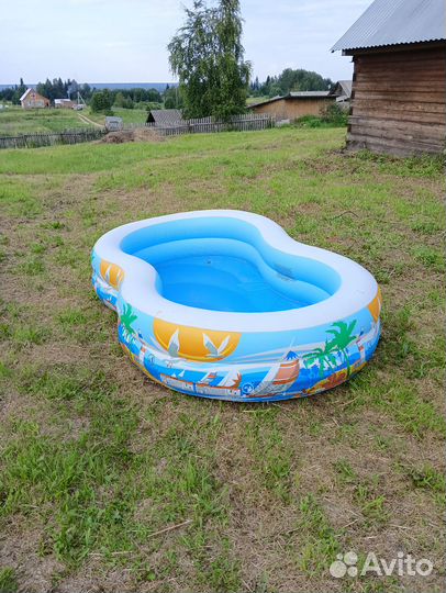 Бассейн надувной Лагуна intex