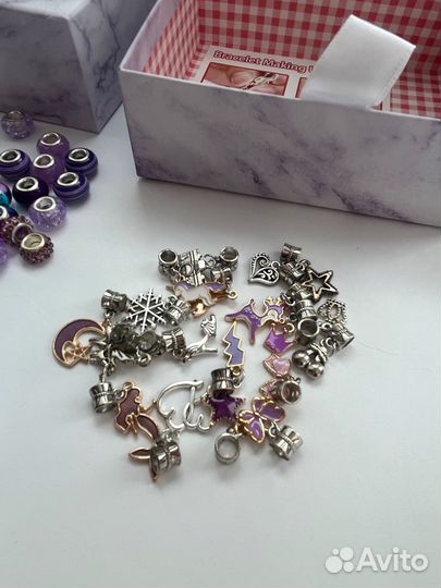 Набор для создания украшений с шармами