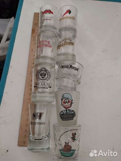 Рюмки, фужеры, стаканы