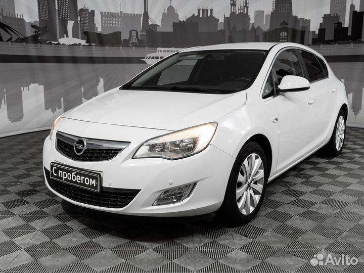 Opel Astra 1.6 AT, 2012, 153 000 км