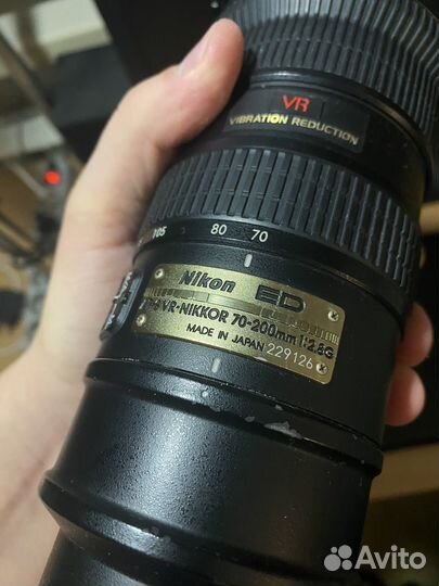 Объектив nikon 70-200 2.8