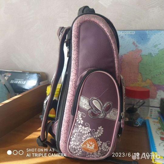 Рюкзак школьный ортопедический для девочки