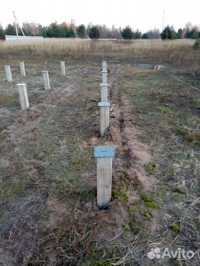 Фундамент / Жб, Бетонные, Железобетонные сваи