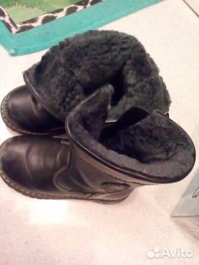 Зимнии сапожки