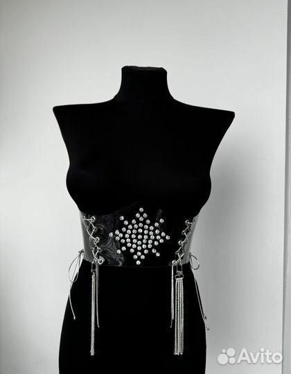 Корсет прозрачный