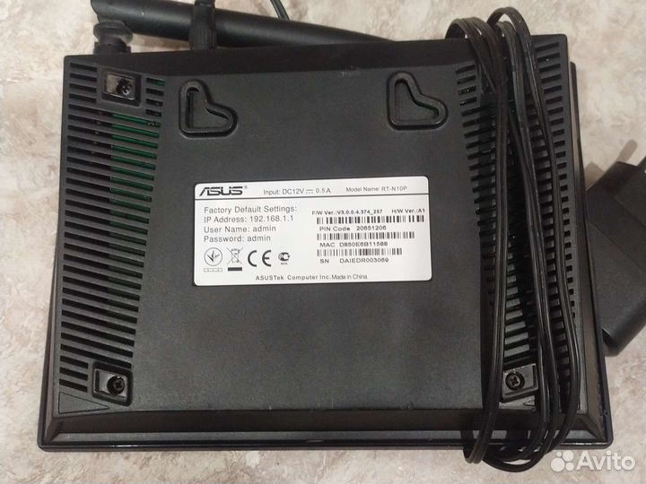 Роутер Asus RT-N10P