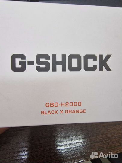 Часы casio g-shock-gbd-h2000