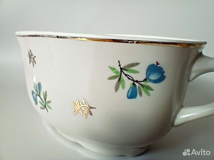 Супница Бульонница фз Пролетарий СССР 50-е фарфор