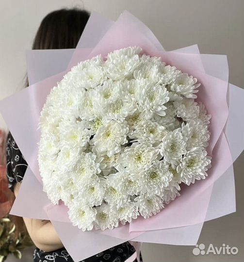 Букет из хризантем