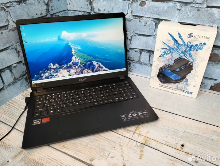 Игровой Acer на Ryzen 5/ RAM 12/ Vega 8/ SSD