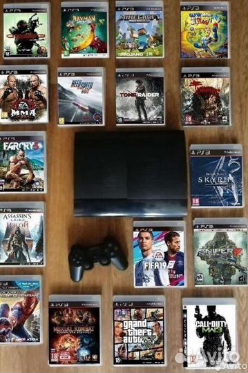 Sony 3 + 5 игр лицензия на выбор