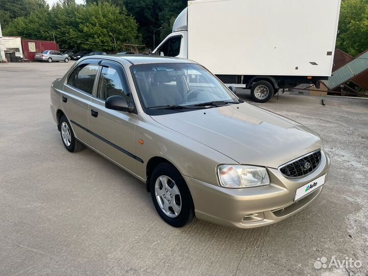 Hyundai Accent 1.5 AT, 2004, 182 870 км