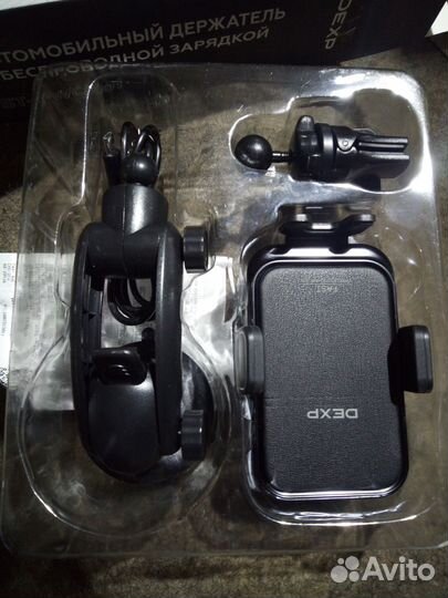 Держатель для смартфона с беспроводной зарядкой