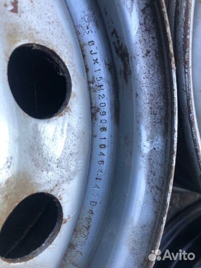 Диски штампованные VAG 6J X 15 5x112