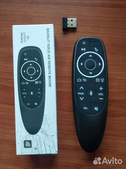 Пульт аэромышь G10S PRO с голосом и подсветкой