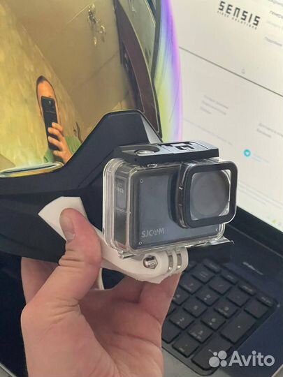 Крепления для GO pro на шлем Scorpion ADX-1