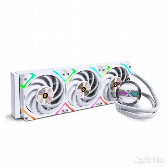 Водяное охлаждение Valkyrie GL360W VK White