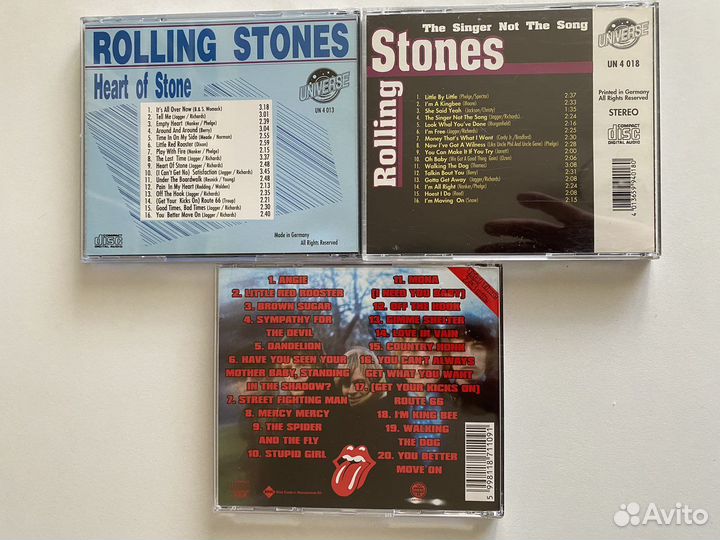 Компакт - диски The Rolling Stones фирменные