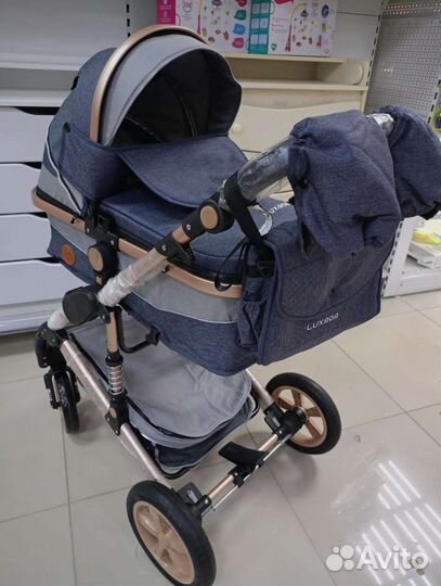 Новая коляска 3в1 LuxMom