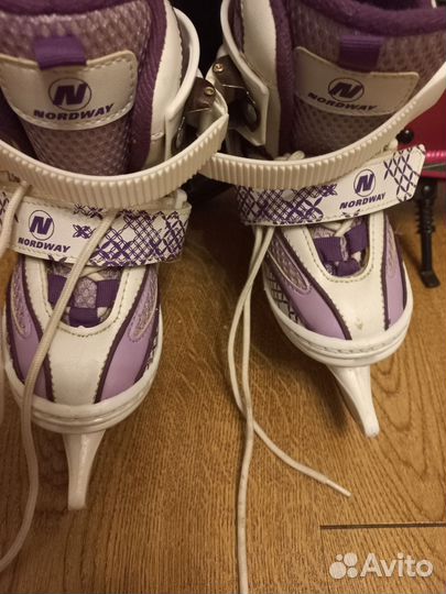 Коньки раздвижные Nordway 27-29 р