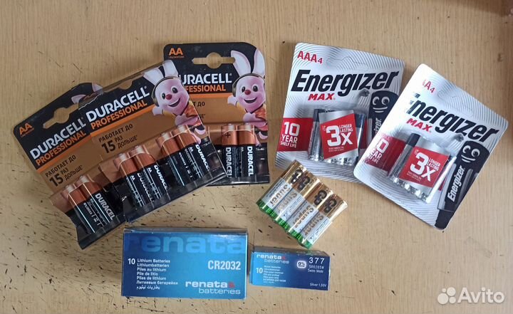 Разные батарейки I оригинал