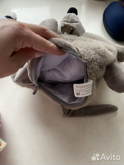 Игрушки пакетом детские мягкие смешарики тигр