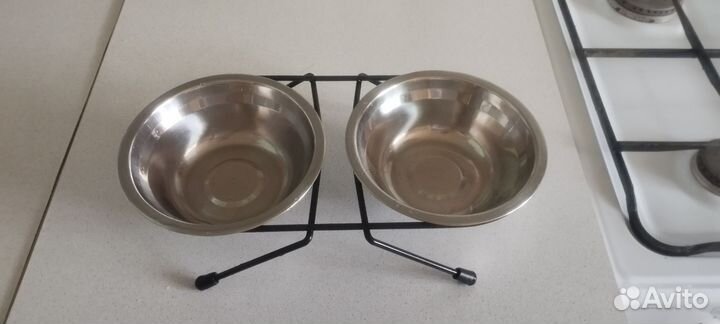 Миски для животных на подставке