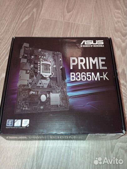 Материнская плата lga 1151 v2 Asus prime b365m-k