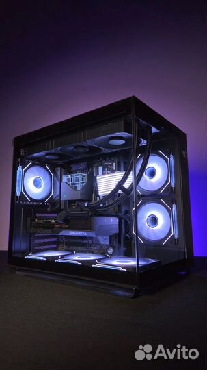 Новый игровой пк Ryzen 7 7700 32Gb RTX4070Super