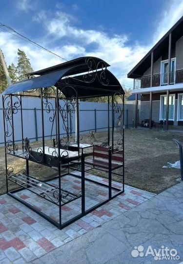 Мангал беседка для дачи