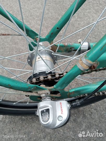 Велосипед Кама СССР с планетаркой Shimano 3 sp