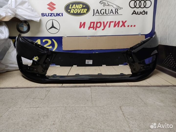 Бампер передний vesta чёрный