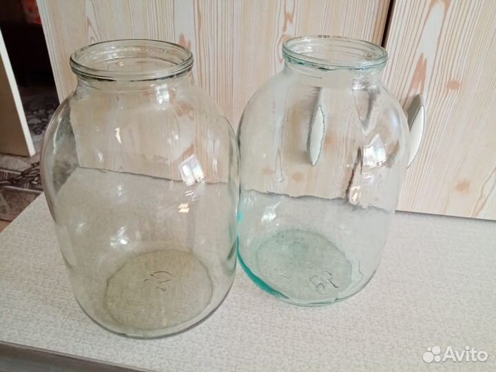 Банки стеклянные 3 л, 1,5 л, 1л, 0,72л