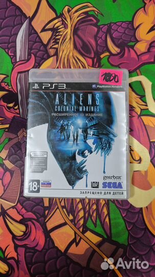 Диски на ps3 Aliens