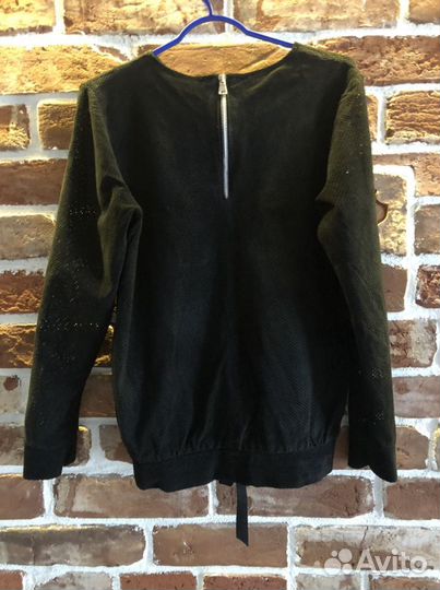Джемпер женский замшевый