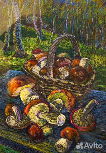 Картины маслом и масл. пастелью