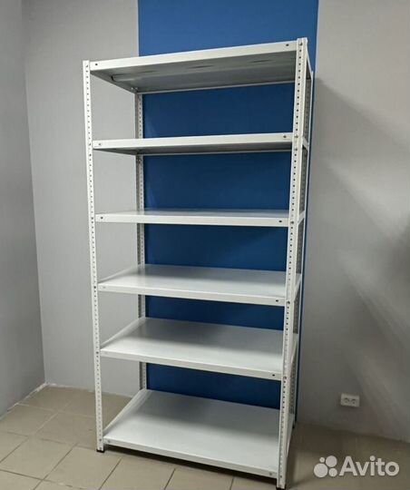 Металлический стеллаж для хранения 300х1000х2000