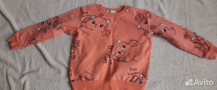 Лонгслив на девочку 104-110