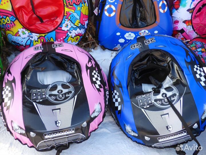 Тюбинги-ватрушки-плюшки новые