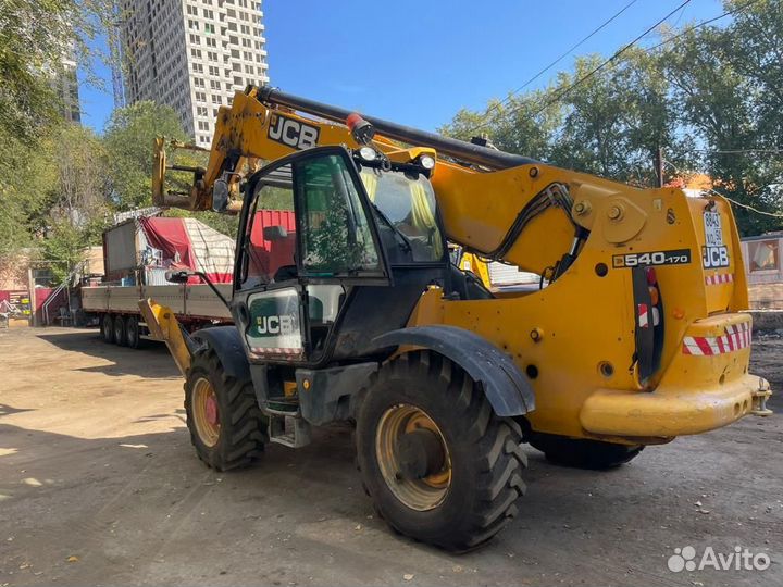 Телескопический погрузчик JCB 540-170, 2016