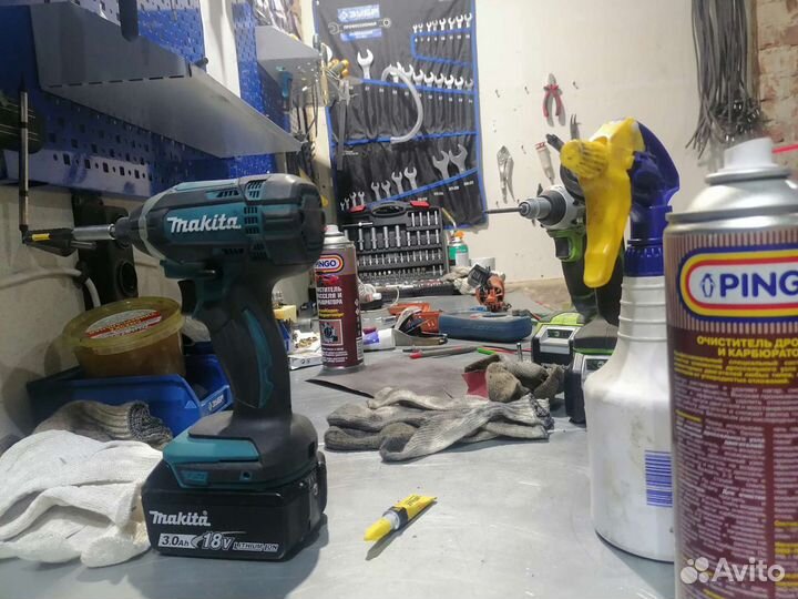 Ремонт инструментов makita, bosch, dewalt