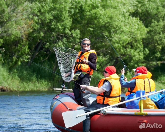 Сплав по реке Быстрая с рыбалкой. Тур по Камчатке