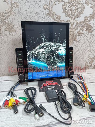 Магнитола 2 din android 9,7 дюймов новая Tesla