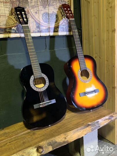 Гитары новые акустика классика укулеле