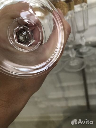 Бокал Versace под шампанское 6 шт