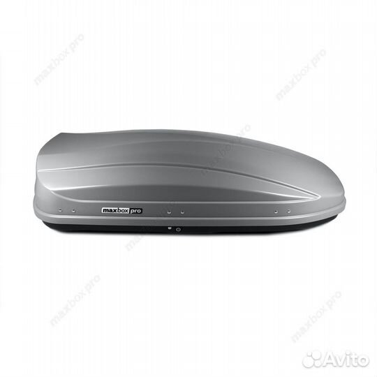Автобокс MaxBox PRO 460 (средний) серый карбон