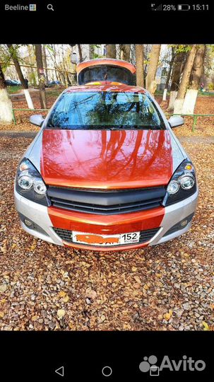 Решетка радиатора Опель астра h gtc